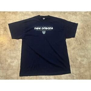 Vintage New Orleans The Big Easy Navy T-Shirt XXL